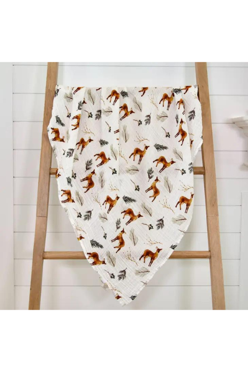 Deer Swaddle Blanket