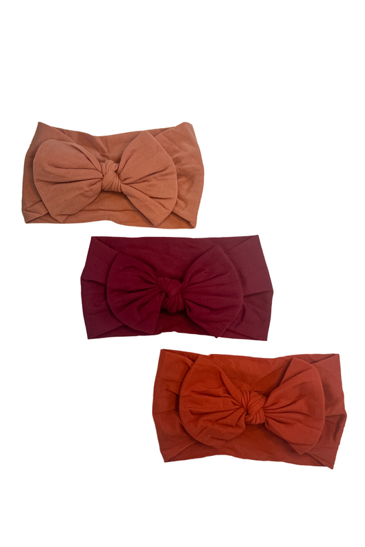 Baby Red Headband Bow