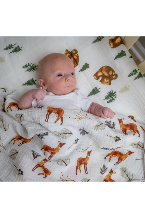 Deer Swaddle Blanket